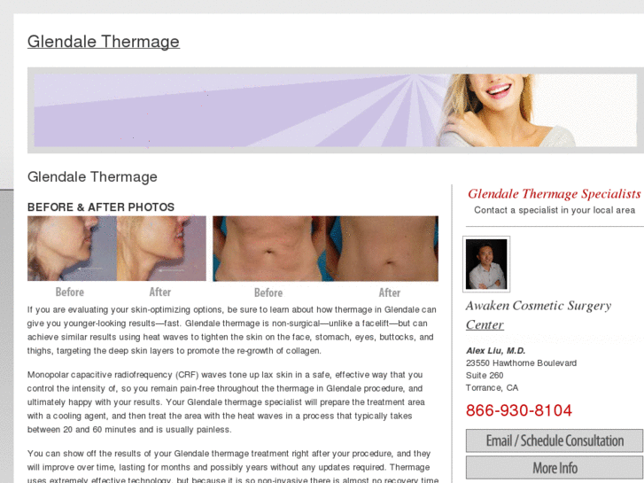 www.glendalethermage.com