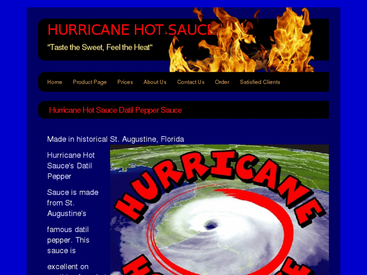 www.hurricanehotsauce.net