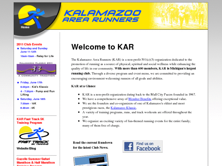 www.kalamazooarearunners.com