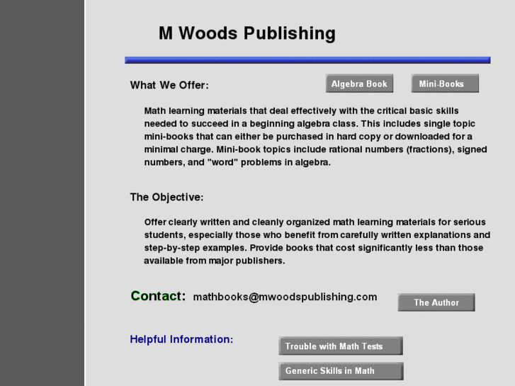 www.mwoodspublishing.com