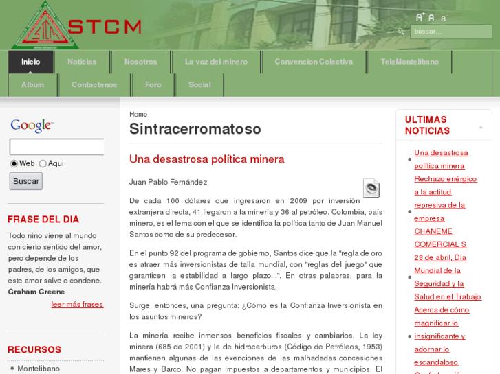 www.sintracerromatoso.org