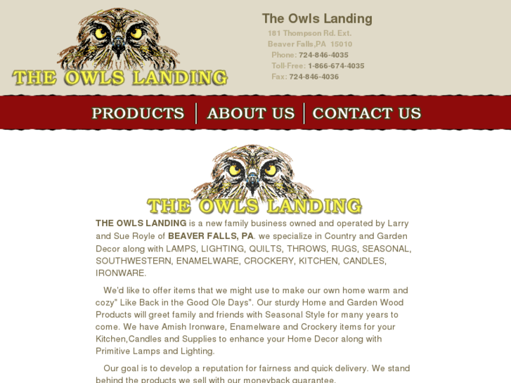 www.theowlslanding.com