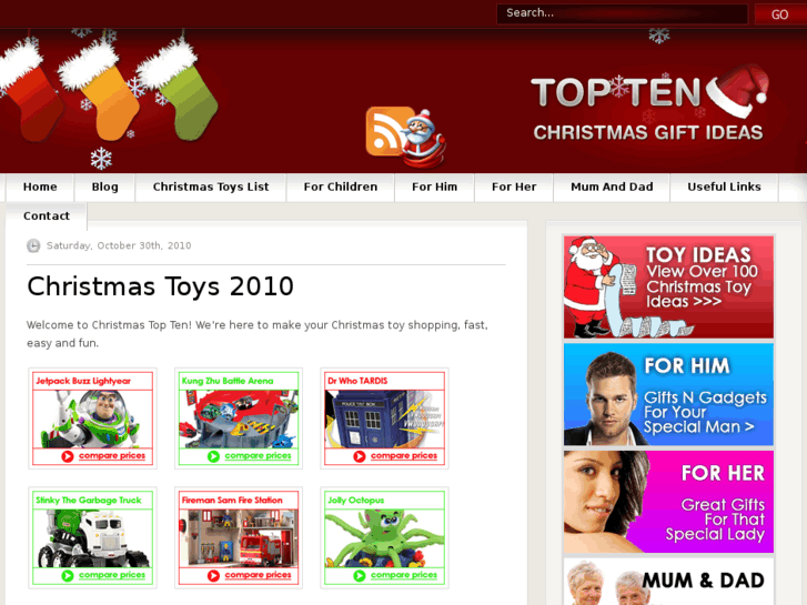 www.christmas-topten.co.uk