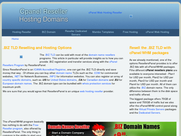 www.cpanelresellerhostingdomains.biz