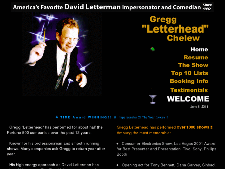 www.davidlettermanimpersonator.com