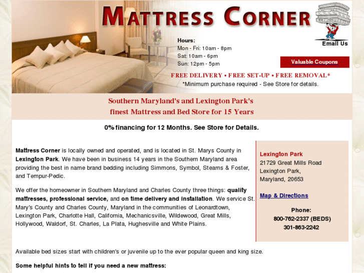 www.mattresscornermd.com