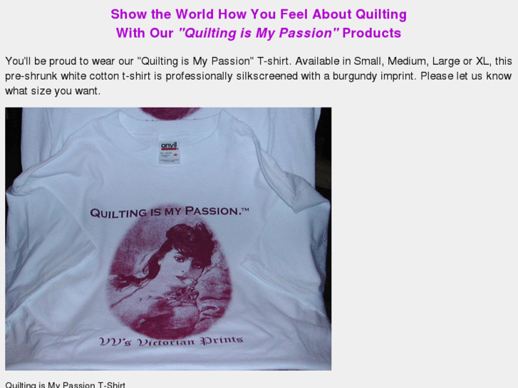 www.quiltingismypassion.com