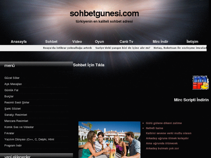 www.sohbetgunesi.com