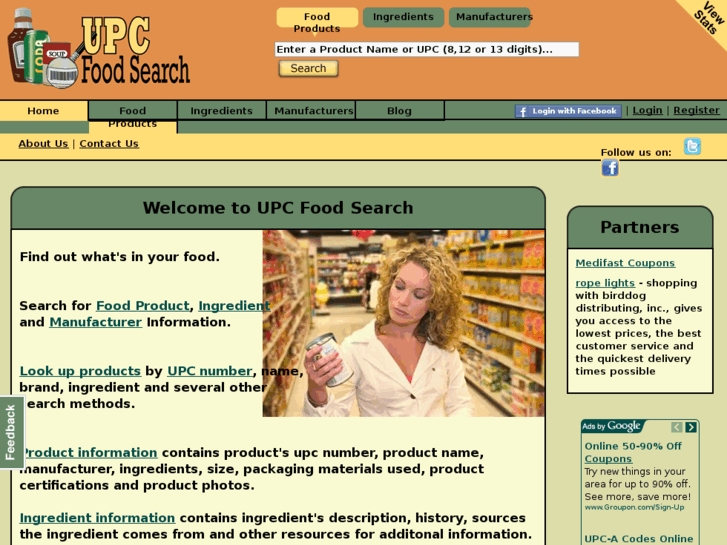 www.upcfoodsearch.com