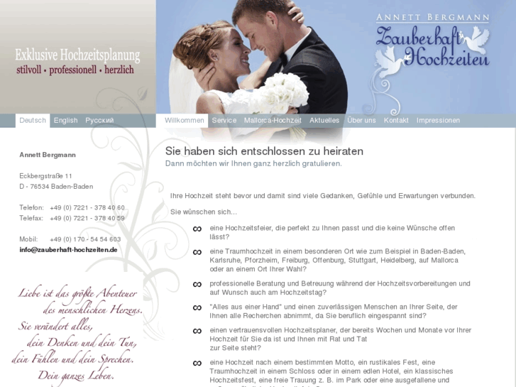 www.zauberhaft-hochzeiten.de