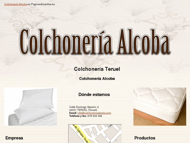 www.colchoneriaalcoba.com