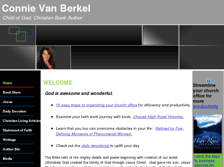 www.connievanberkel.com