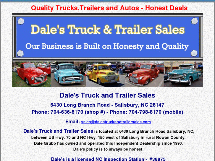 www.dalestruckandtrailersales.com