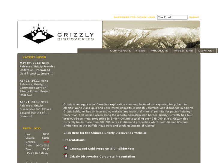 www.grizzlydiscoveries.com