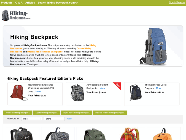 www.hiking-backpack.com
