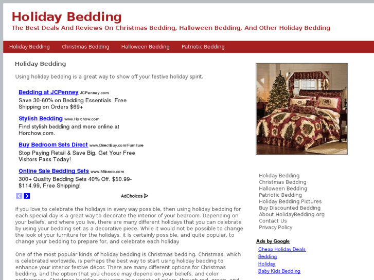 www.holidaybedding.org