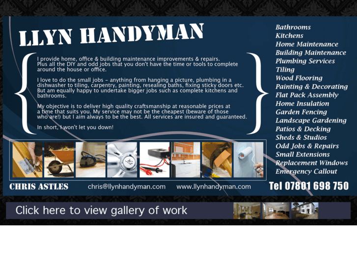 www.llynhandyman.com