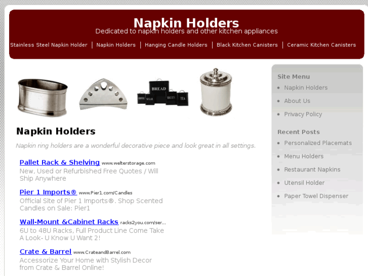 www.napkinholders.org