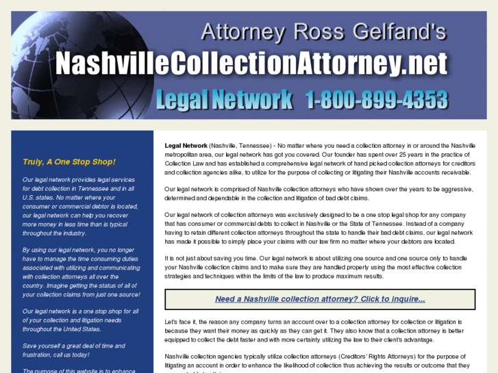 www.nashvillecollectionattorney.net