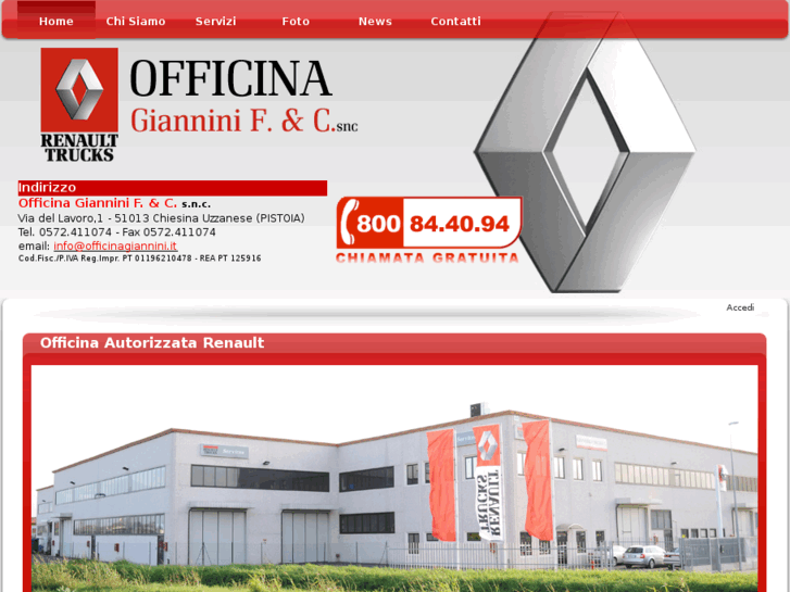 www.officinagiannini.it