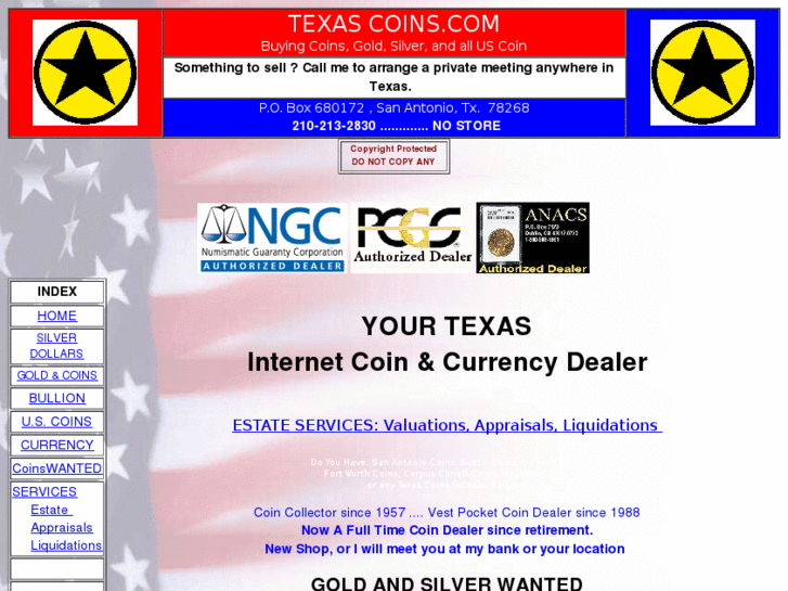 www.texascoins.net