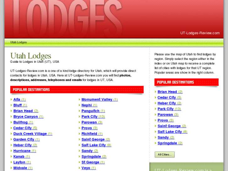 www.ut-lodges-review.com