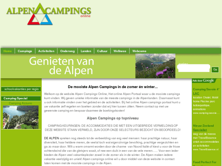 www.alpencampingsonline.eu