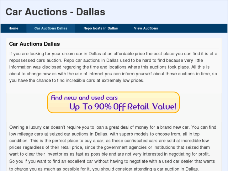 www.carauctions-dallas.com