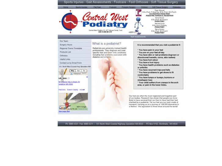 www.centralwestpodiatry.com