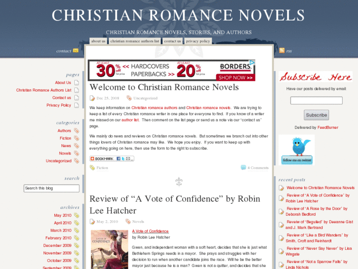 www.christianromancenovel.com