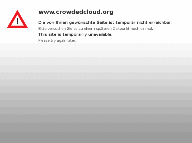 www.crowdedcloud.org