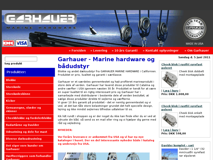 www.garhauer.dk