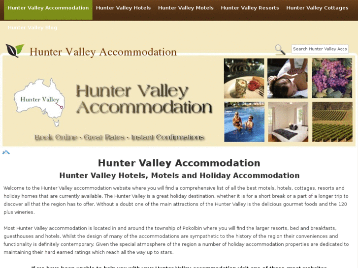 www.hunter-valley-accommodation.net