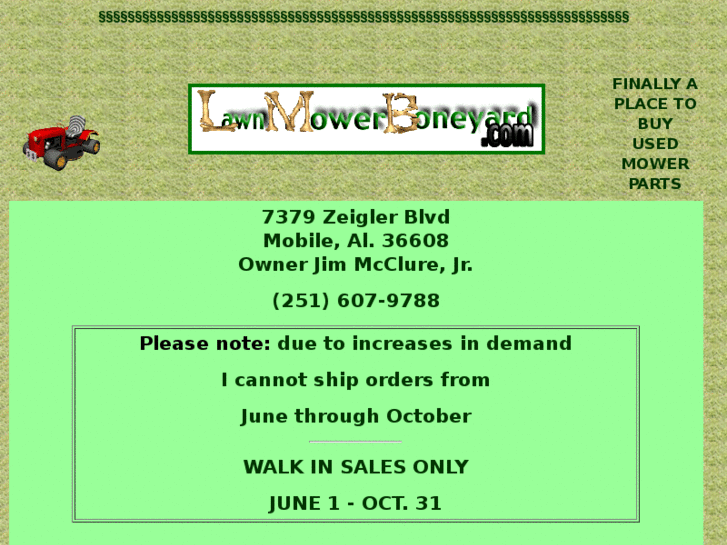 www.lawnmowerboneyard.com