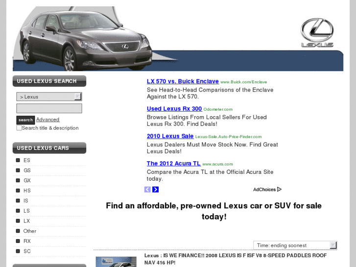 www.lexusonlineauctions.com