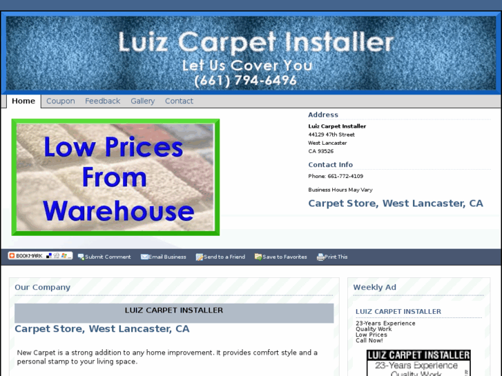 www.luizcarpetinstaller.com