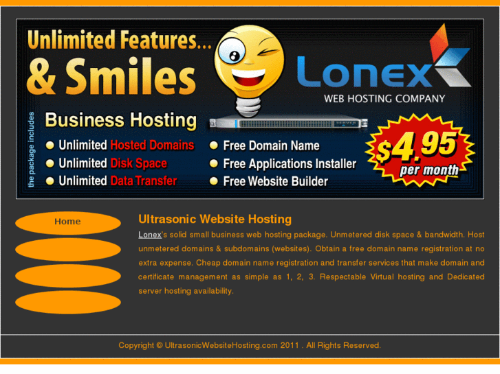 www.ultrasonicwebsitehosting.com