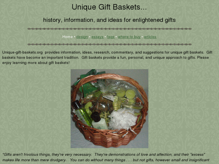 www.unique-gift-baskets.org