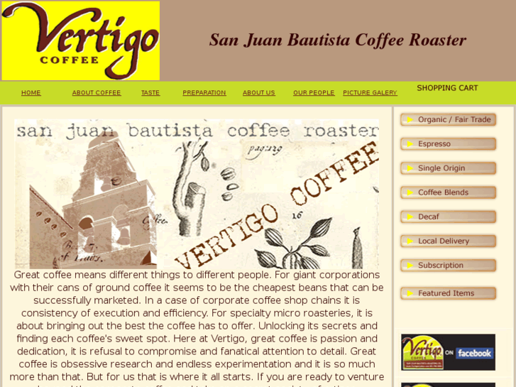 www.vertigocoffee.com