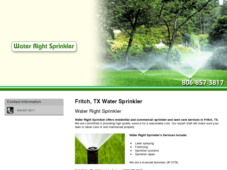 www.waterrightsprinklersandlawn.com