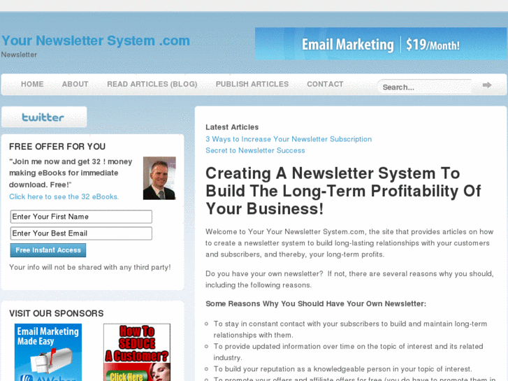 www.yournewslettersystem.com