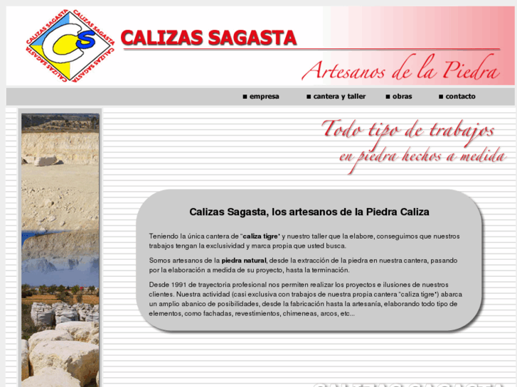 www.calizassagasta.es