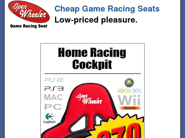 www.cheapgameracingseats.com