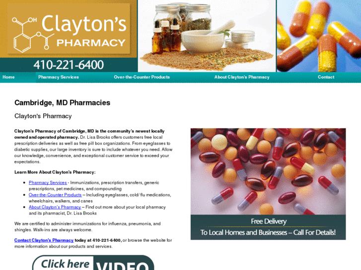 www.claytonspharmacymd.com