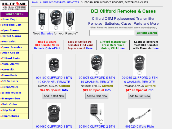 www.cliffordremotes.com