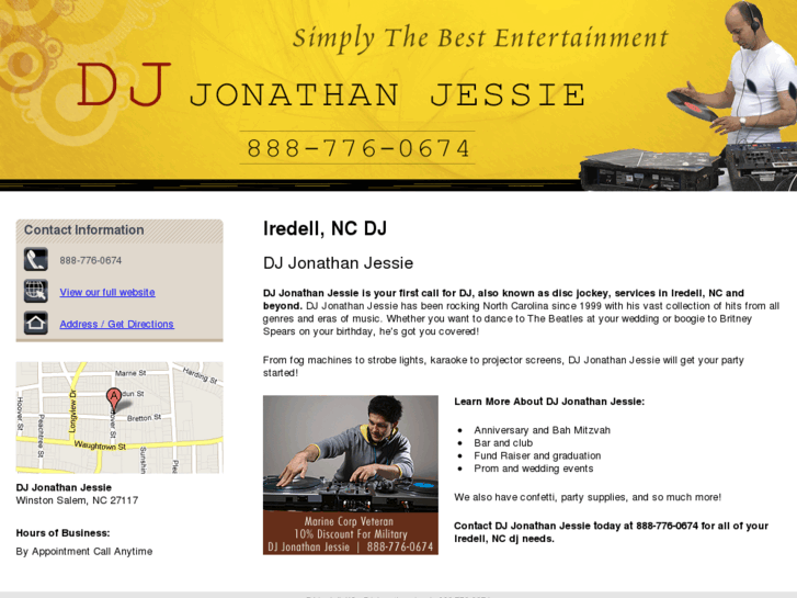 www.djjonathanjessieirdell.com