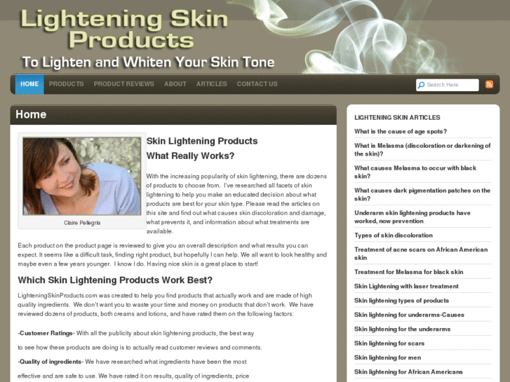 www.lighteningskinproducts.com