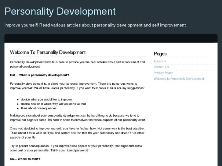 www.personality-development.com