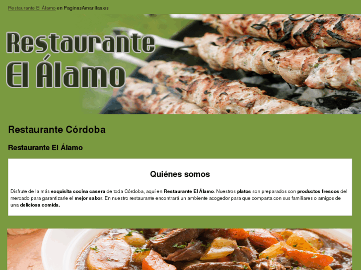 www.restauranteelalamo.es