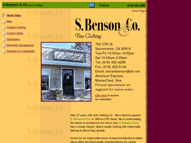 www.sbensonandco.com